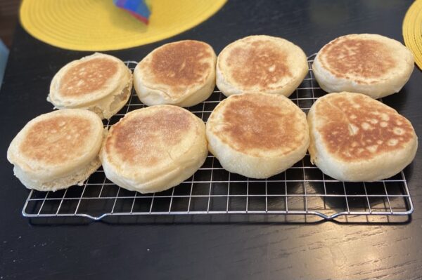 Sourdough English Muffins