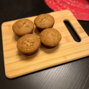 Sourdough Apple Cinnamon Muffins