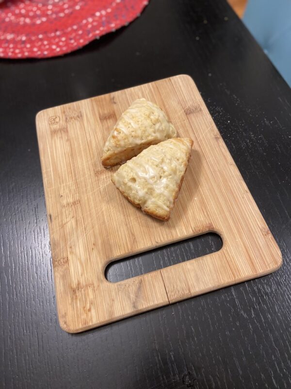 Sourdough Orange Scones