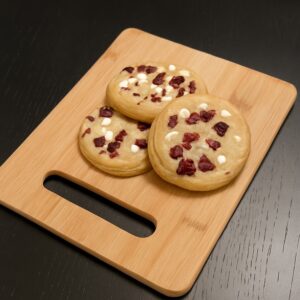 White Chocolate Raspberry Cookies