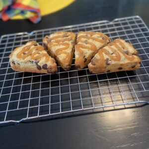Sourdough Chocolate Chip Scones
