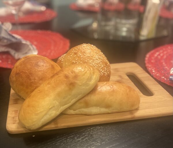 Sourdough Hamburger & Hot Dog Buns