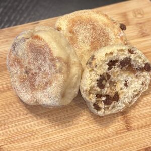 Cinnamon Raisin English Muffins