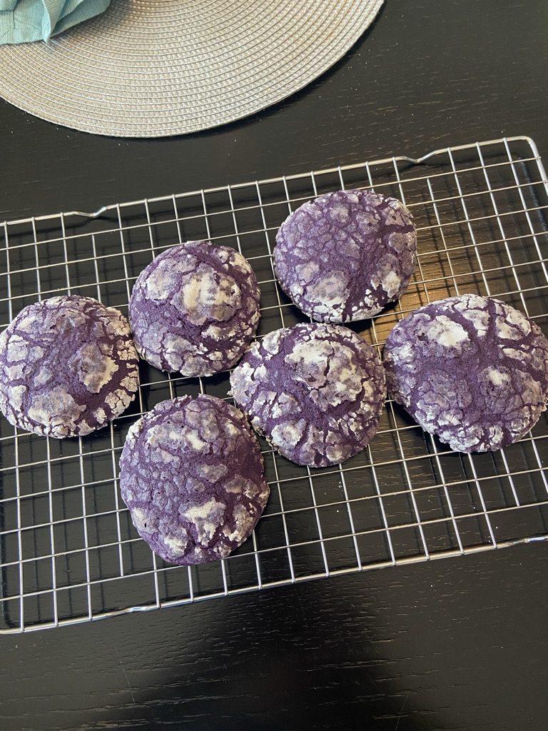 Purple Power Crinkle Cookies - Image 3